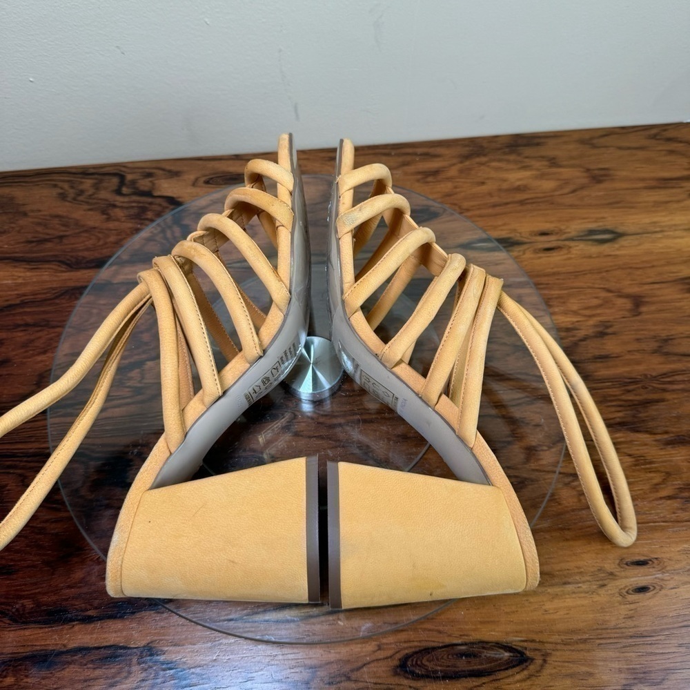 Free People Women’s Colette Sandal hot orange size 39 /9 - Picture 10 of 15